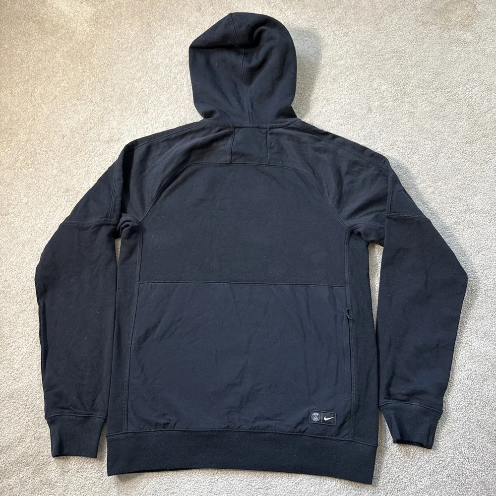 Nike Paris‎ Saint-Germain PSG Travel Fleece Hoodie Black Size S DN1312-010 New